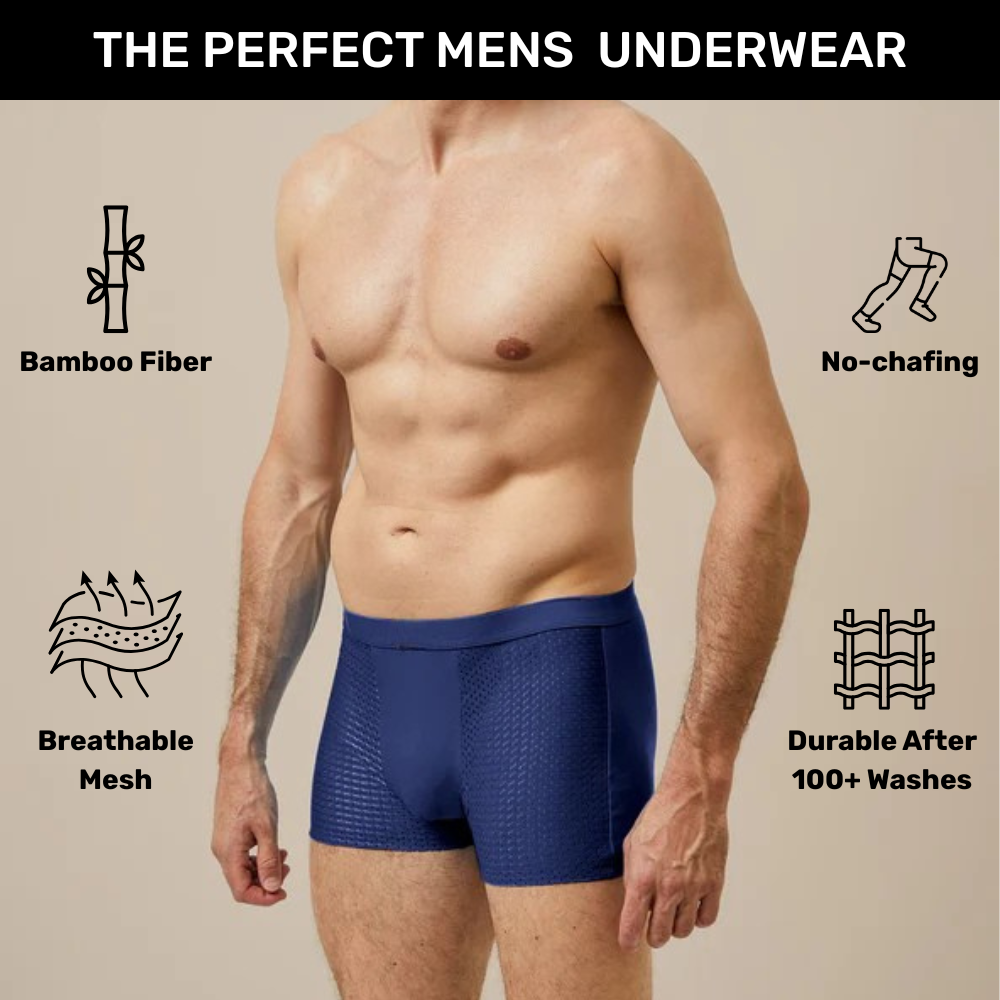 TrueBamboo Fiber Ultra-Soft Bamboo Comfort Boxer
